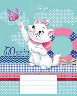 Copybook 12 pages squared - Кошечка Мари