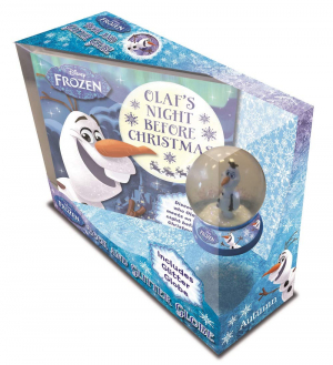 Disney Frozen Book & Glitter Globe