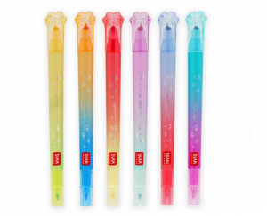 Set of 6 Dual-Tip Layering Markers - Meow