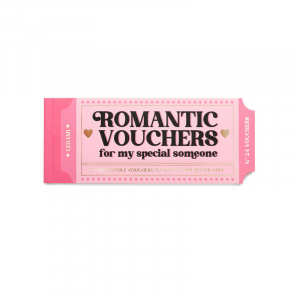 Book Of 24 Vouchers - Gift Vouchers - En - Heart