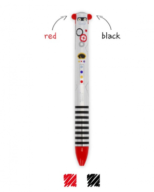 Two-Colour Ballpoint Pen - Click&Clack - Robot