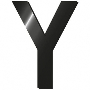 My Initial - Adhesive Letters - Y