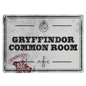 Tin Sign Sign - Harry Potter - Common Room