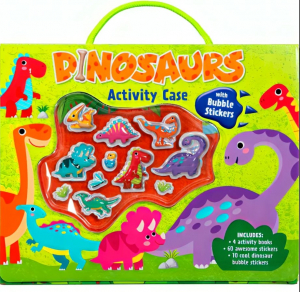 Dinosaurs Bubble Sticker Activity Case
