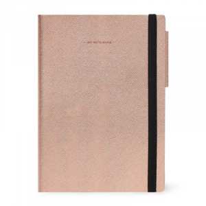 Նոթատետր - Large Plain Rose Gold