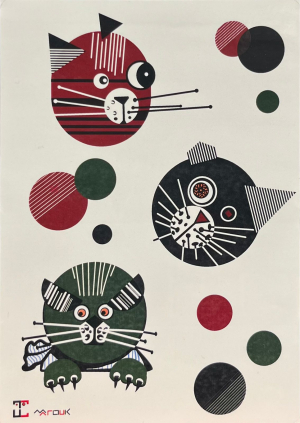 Սթիքեր․կատուներ ժողովածու. Marduk