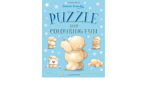 Forever Friends - Puzzle & Colouring Fan