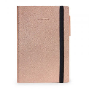 Նոթատետր - Medium - Plain Rose Gold