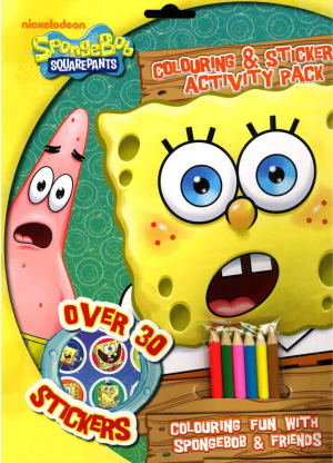 Spongebob Squarepants Colouring & Sticker Activty