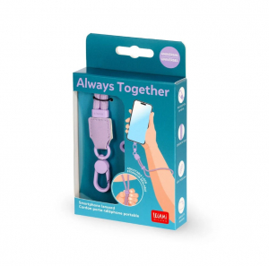 Smartphone Lanyard Always Together Wrist - Lilac