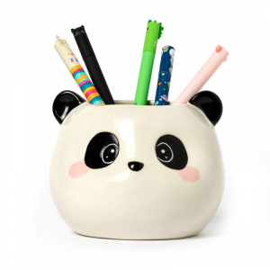 Desk Friends - Panda Ceramic Pen Holder