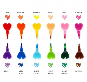 12 Stackable Crayons - Dream in Colour