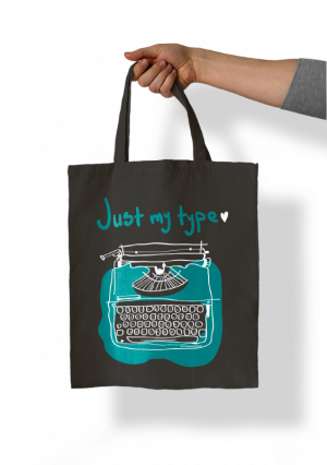 Սև կտորե պայուսակ - Just my type