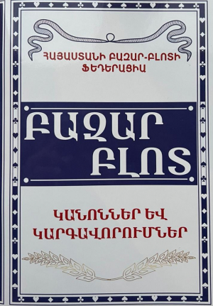 Բազար-բլոտ կանոններ և կարգավորումներ