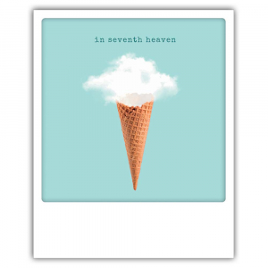 Greeting Card - in seventh heaven