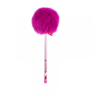 Ballpoint Pen With Pompom Pompom Magenta -