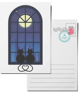 Սիրային բացիկ - Պատուհան