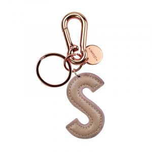 My Initial  - Key Ring - S - Pink