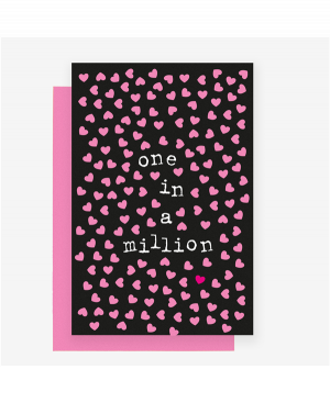 Բացիկ - Large Greeting Card  -  Greeting Card - One Million - Heart
