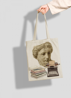 Սպիտակ կտորե պայուսակ - Անահիտ