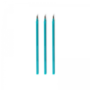 Refill Erasable Pen - Turquoise - Pack 3 Pcs
