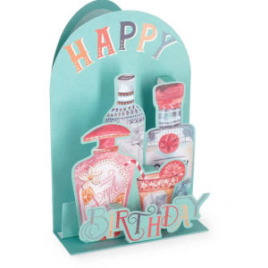 Greeting Card - Happy Birthday-Cocktail