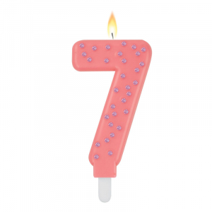 Maxi Cake Candle - Maxi Candle - Pink - 7