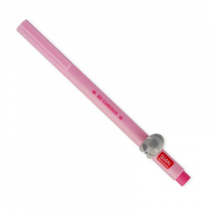 Gel Pen With Animal Decoration - Lovely Friends - Kitty