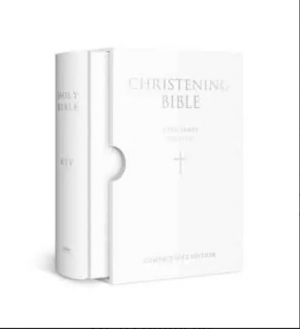 King James Version Standard Christening Gift Bible