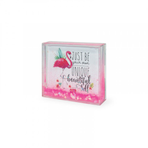 Glitter Photo Frame - Pink - Flamingo