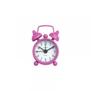 Mini Tick Tock Alarm Clock - Violet