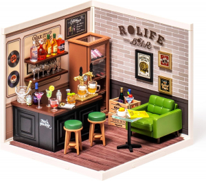 DIY Miniature House Kit - Leisurely Cheers Bar