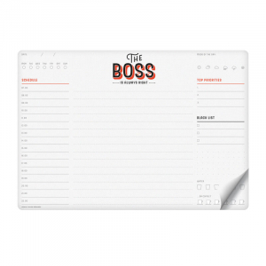 Smart Notes - Paper Mousepad & Notepad - Boss