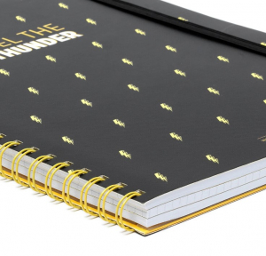 3-In-1 Spiral-Bound Notebook - Trio Spiral Notebook  3 In 1- Maxi - Flash