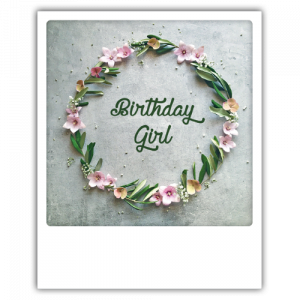 Բացիկ - Birthday Girl