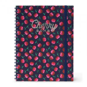 Նոթատետր - Maxi Trio Spiral Notebook - Cherry Bomb