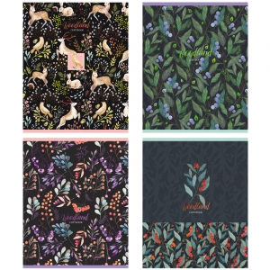 Տետր Woodland - 96 էջ տողանի