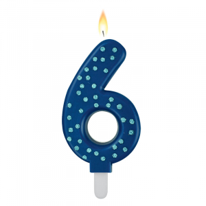 Maxi Cake Candle - Maxi Candle - Blue - 6