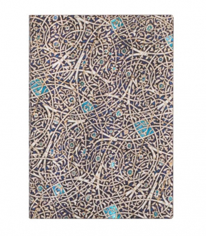 Նոթատետր Moorish Mosaic/Granada Turquoise/Midi/LIN