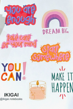 Սթիքեր Ikigai