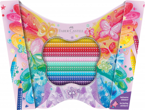 Գունավոր մատիտներ ֊ Gift Set Sparkle Col. Pencils Butterfly