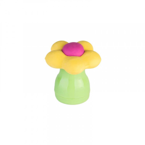 Flower Power - Eraser With Sharpener - Yellow