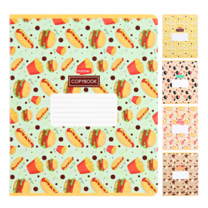 Copybook 18 pages squared - Good food