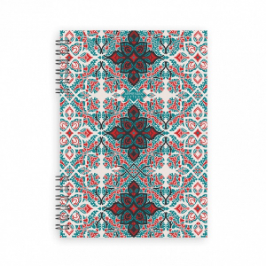 Notebook Spiral Armenian Pattern