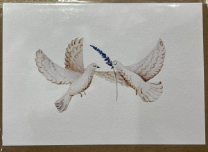 Բացիկ Hoosher Pigeon with lavender