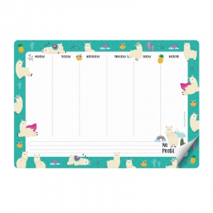 Smart Notes - Paper Mousepad & Notepad - Llama