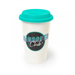 New Bone China Porcelain Mug - Tu Vuò Fa L'Americano - Hangover