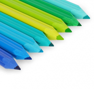 Set of 24 Colouring Pencil with Sharpener - Teddy Friends