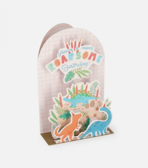 Greeting Card - Happy Birthday-BIRTHDAY CAKE