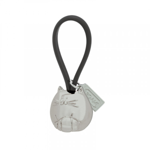 Key Ring - Lucky Chain - Black - Kitty